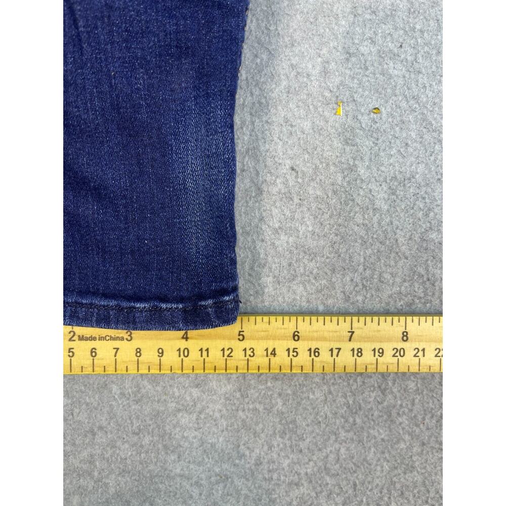 7 For All Mankind Roxanne Skinny Medium Wash Blue Jeans Stretch Denim Sz 26 7FAM - Picture 11 of 12